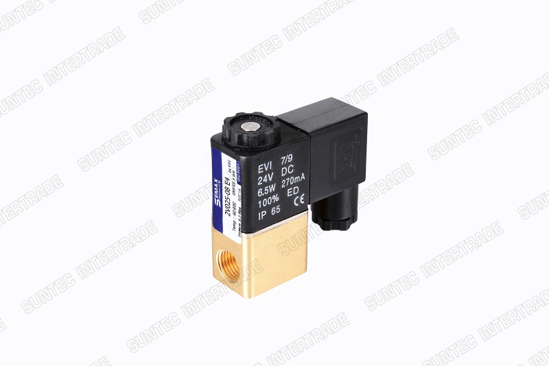 SOLENOID VALVE โซลินอยด์วาล์ว ทองเหลือง 2/2 วาล์ว 2V SEMAX AIRTAC 