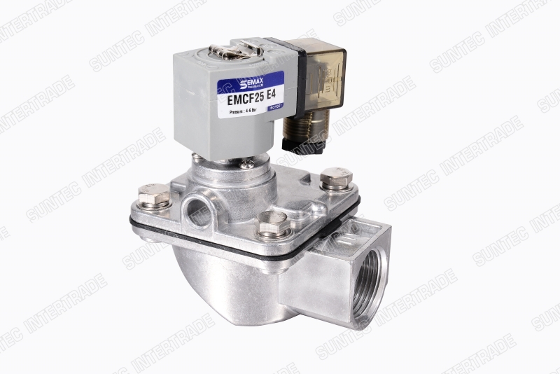 วาล์วดักฝุ่น PULSE VALVE 2/2 วาล์ว โซลินอยด์วาล์ว สแตนเลส SEMAX airtac