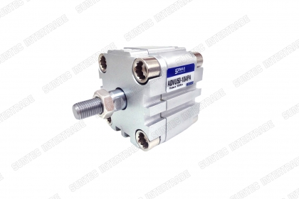  ADVU Series Compact Cylinder กระบอกสูบคอมแพค ADVU ADVU compact กระบอกสูบ กระบอกลม กระบอกคอมแพค SMC