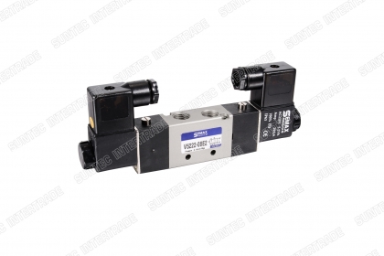 V Series Solenoid Valve วาล์วควบคุมทิศทาง โซลินอยด์วาล์ว รุ่น V VALVE 4V210 4V110 4V310 SOLENOID VALVE โซลินอยด์วาล์ว SEMAX 5/2