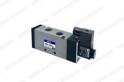 V Series Solenoid Valve วาล์วควบคุมทิศทาง โซลินอยด์วาล์ว รุ่น V VALVE 4V210 SOLENOID VALVE โซลินอยด์วาล์ว SEMAX 5/2